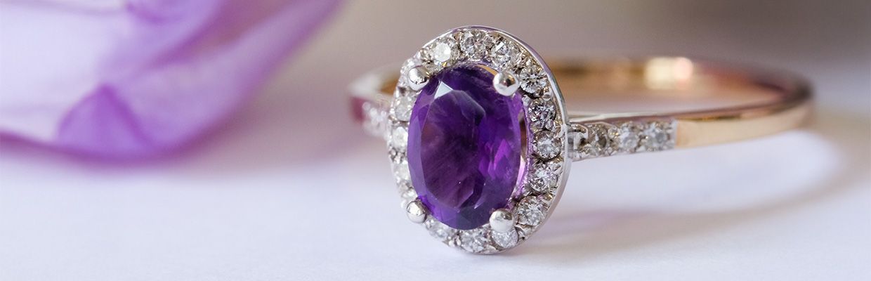 February Birthstone - Amethyst