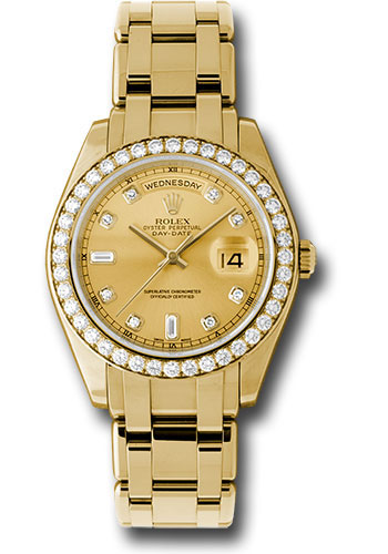 ROLEX ゴールドボールペン Pre-Owned* Rolex Yellow Gold Day-Date Special Edition 39