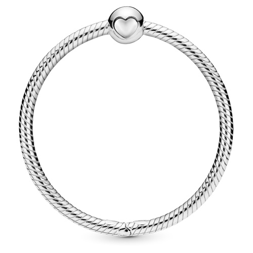 Silver Pandora O Charm Carrier | Dunkin's Diamonds