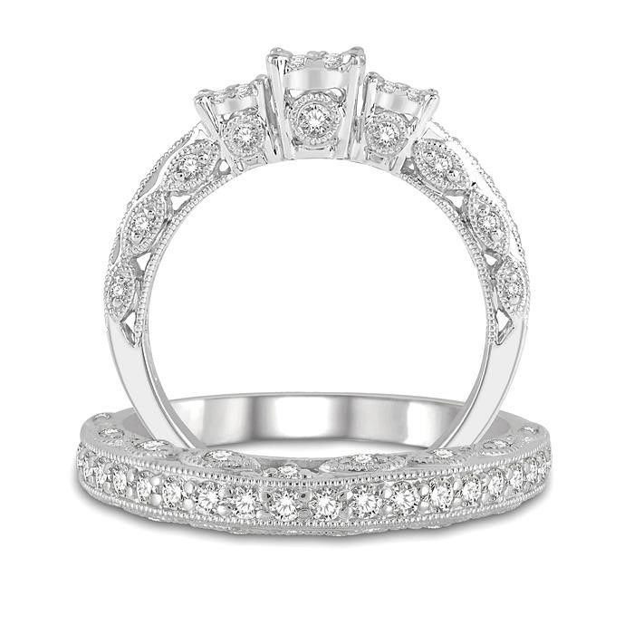 CLASSICAL Diamonds 20〜23 Platinum and diamonds ring, 2,70 mm. | DAMIANI