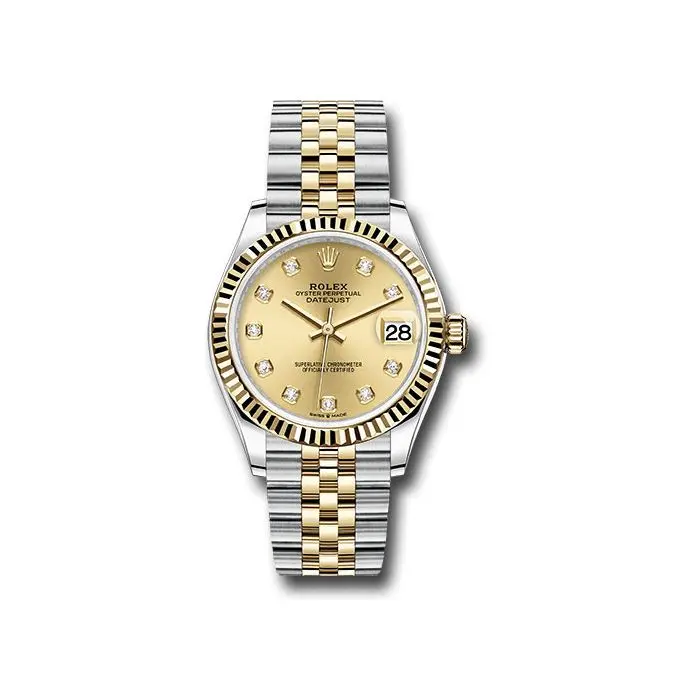 Pre-Owned* Rolex Steel and Yellow Gold Datejust 31 Watch