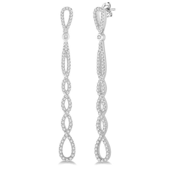Chandelier Shape Long Diamond Earring - Jaipur Jewels-happymobile.vn