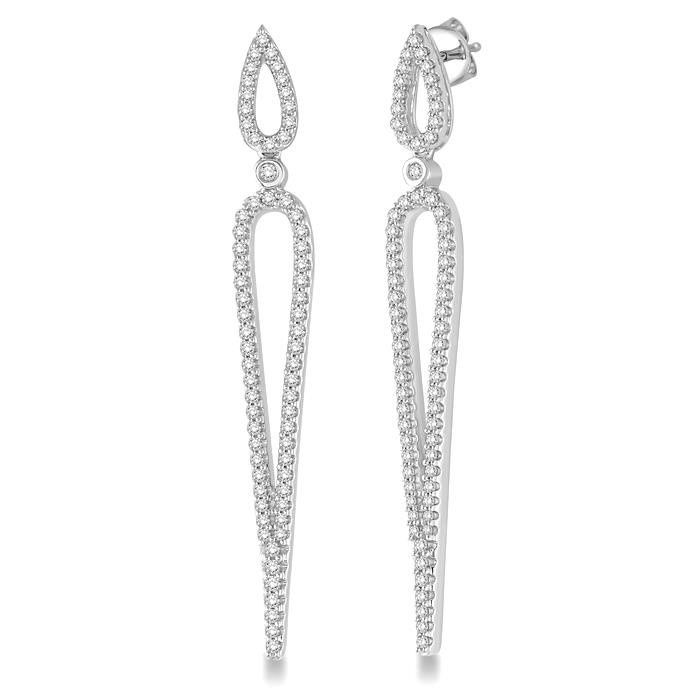 Diamond Fashion Long Earrings Dunkin's Diamonds