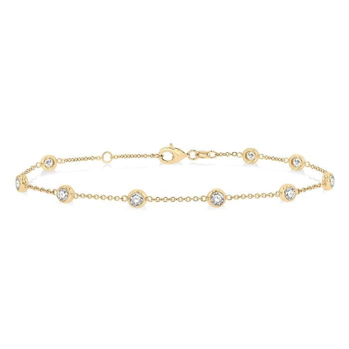 Station diamond bracelet Clearance