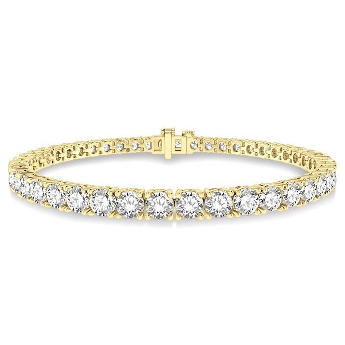 Baguette & Round Diamond Bracelet – SES Creations