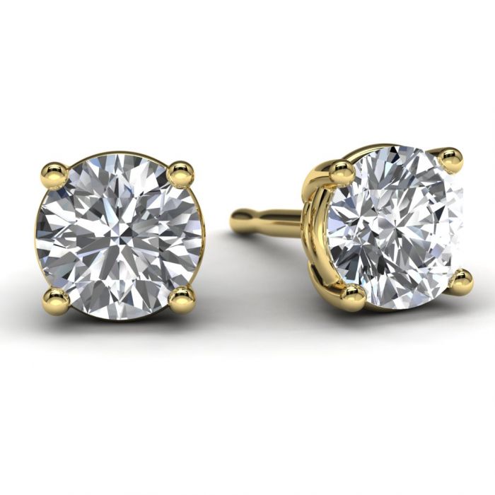 Shop Gold Polish Diamond Look Long Earrings For Women-sgquangbinhtourist.com.vn