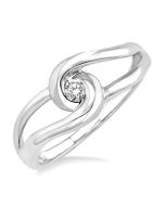 Knot Diamond Fashion Ring