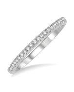 LinIsVio 14K White Gold Diamond Ring