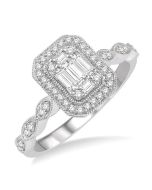 ThOnVer 14K White Gold Diamond Ring