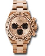  *Pre-Owned* Rolex Everose Gold Cosmograph Daytona 40 Watch - Pink Index Dial