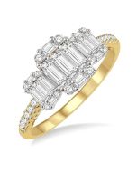 Sonata White Gold Diamond Engagement Ring