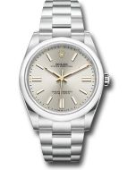 *Pre-Owned* Rolex Oyster Perpetual 41 Watch - Domed Bezel - Silver Index Dial - Oyster Bracelet