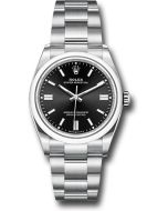 *Pre-Owned* Rolex Oyster Perpetual 36 Watch - Domed Bezel - Black Index Dial - Oyster Bracelet