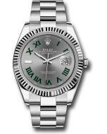  *Pre-Owned* Rolex Datejust 126334SLGRO - A Symphony of Elegance and Precision