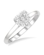 IsOnTh 14K White Gold Diamond Ring