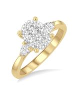 Freya Celestia White Gold Diamond Engagement Ring