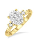 Rain Persephone White Gold Diamond Bridal Ring