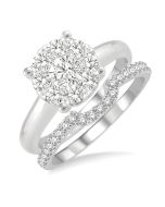 Shine Bright IonLinEl VerLoIon 14K White Gold Diamond Ring