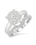 Shine Bright XeLuxLys 14K White Gold Diamond Ring