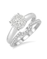Shine Bright SolLysIs 14K White Gold Diamond Ring