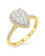 Shine Bright OnAeIon 14K White Gold Diamond Ring