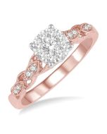 Shine Bright SolVerSol ZenAeLys 14K White Gold Diamond Ring