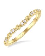 RaAeRa VioIonEl 14K Yellow Gold Diamond Ring