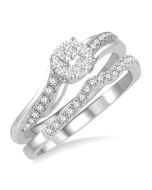 Shine Bright AeVioVio 14K White Gold Diamond Ring