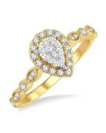 Equinox Paragon White Gold Diamond Engagement Ring