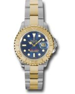  *Pre-Owned* Rolex Steel and Yellow Gold Lady Yacht-Master 29 Watch - Blue Dial