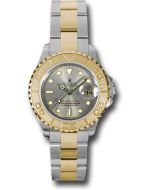  *Pre-Owned* Rolex Steel and Yellow Gold Lady Yacht-Master 29 Watch - Grey Dial