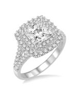Valley Empress 14K White Gold Diamond Engagement Ring