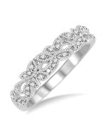 Artemis Anthem Echo Diamond Wedding Band