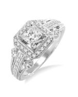 Varuna Radiance Diamond Semi-Mount Ring