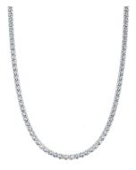 Tansy Grandeur 14k White Gold Straight Line Diamond Necklace