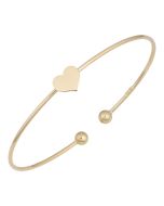 Heart Shaped Bangle