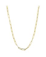 Yellow Gold Chain Link Necklace