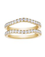 Diamond Prong Set Insert Ring