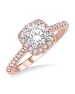 VelRaLo 14K White Gold Diamond Ring