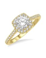 Prairie Aureate White Gold Diamond Engagement Ring