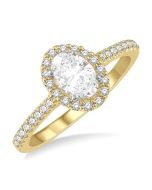 OnOnOn ThLysOn 14K White Gold Diamond Ring