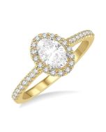 VerElLo 14K White Gold Diamond Ring