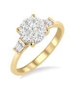 Shine Bright Bay Hera White Gold Diamond Engagement Ring