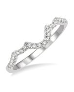 VelZenTh ZenLuxLux 14K White Gold Diamond Ring