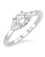 OnLuxIon 14K White Gold Diamond Ring