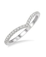 Seraph Arcadia Grove Chevron Diamond Wedding Band