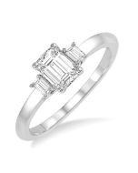 Equinox Eternelle 14K White Gold Diamond Engagement Ring