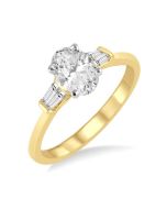 Hades Silhouette Diamond Semi-Mount Ring