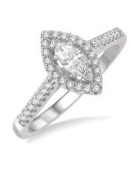 RaRaAr 14K White Gold Diamond Ring