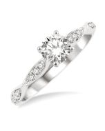 RaCaTh 14K White Gold Diamond Ring